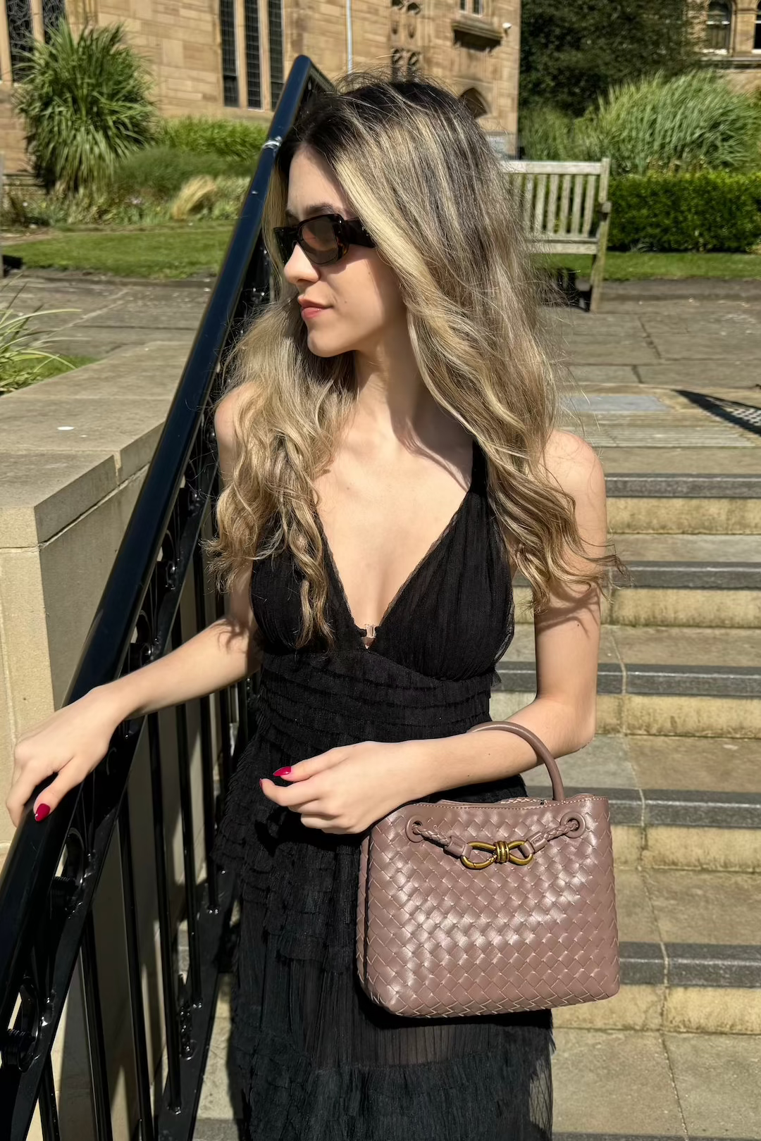 Diana Tasche Mini - Taubengrau