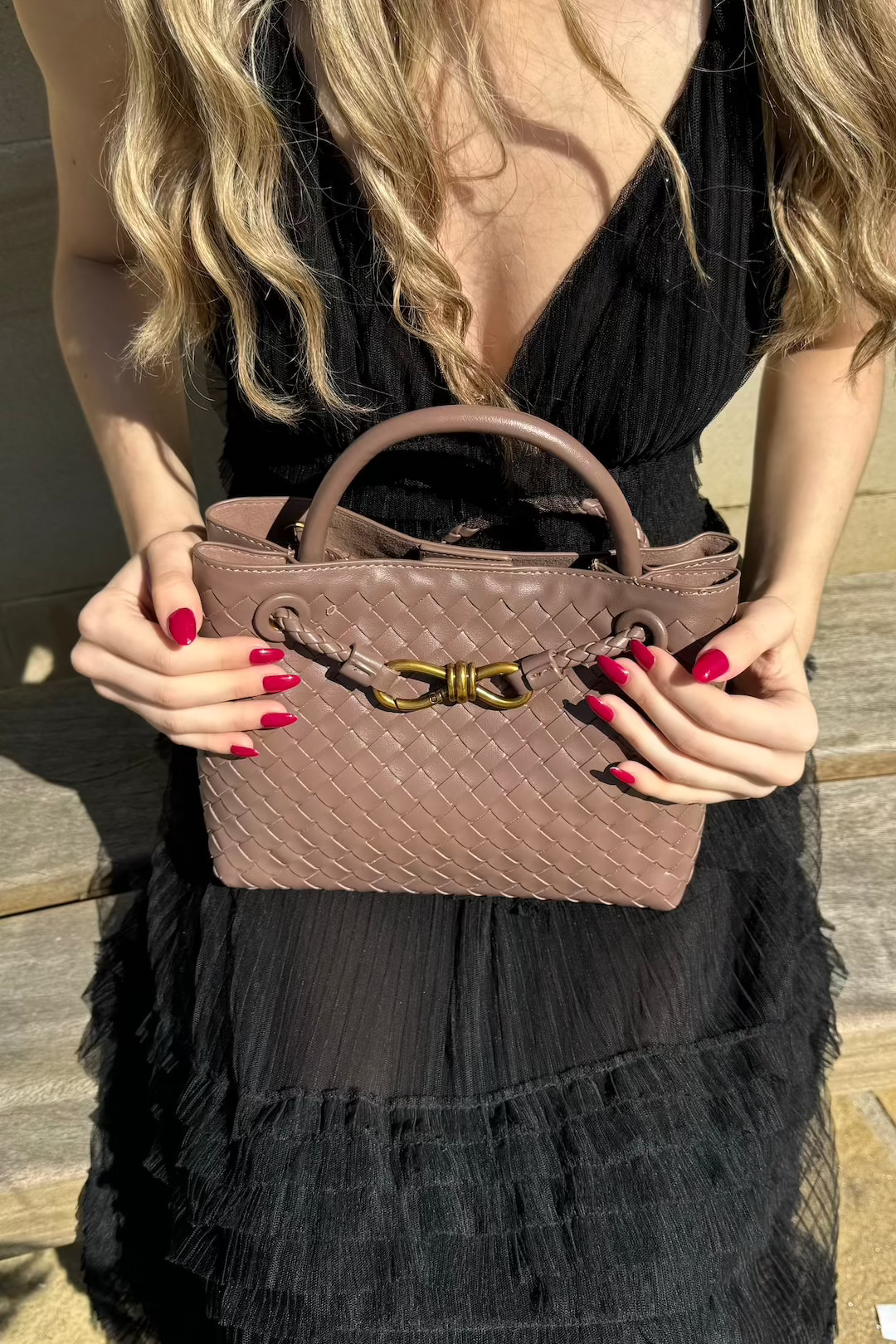 Diana Tasche Mini - Taubengrau