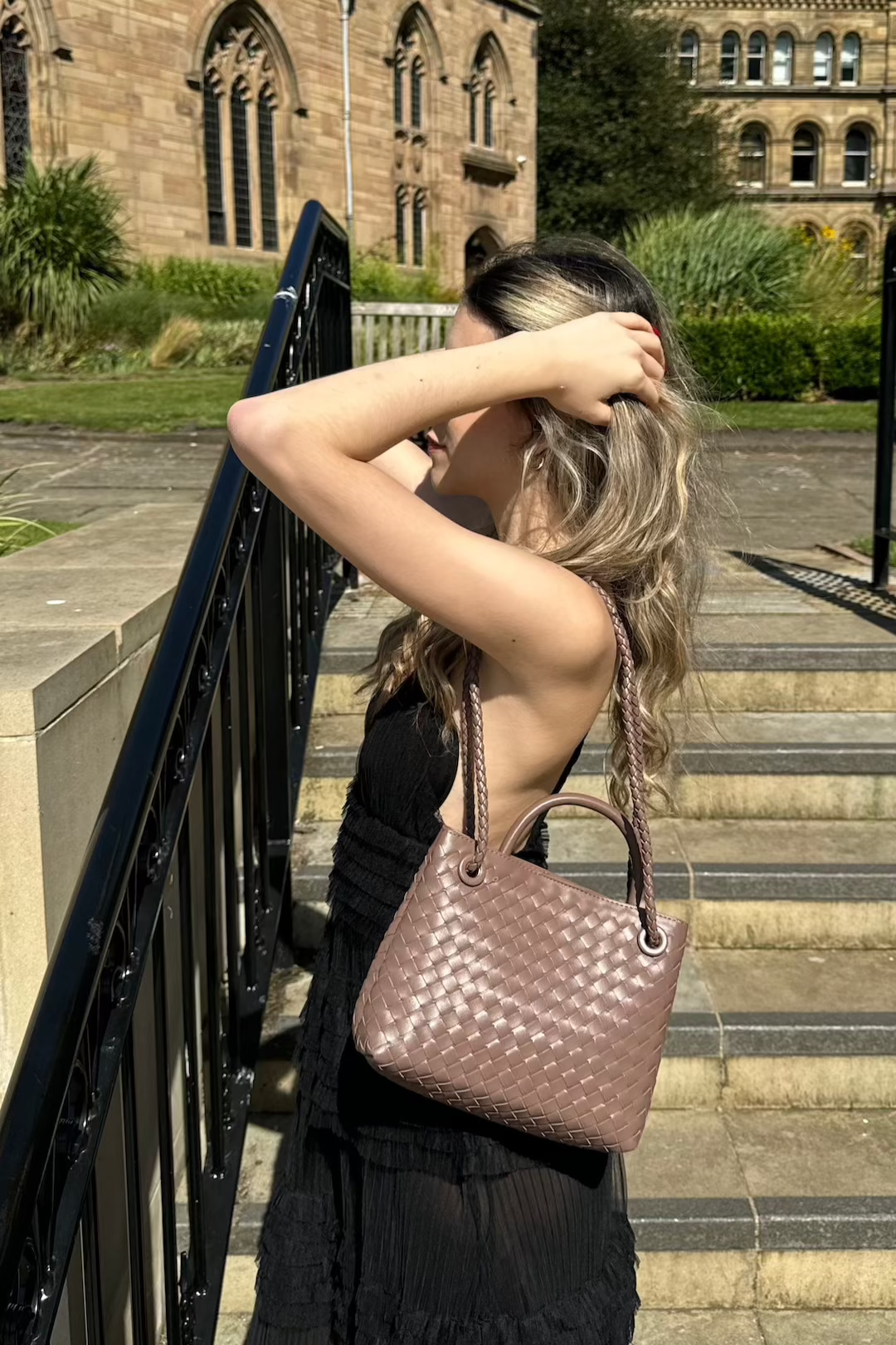 Diana Tasche Mini - Taubengrau