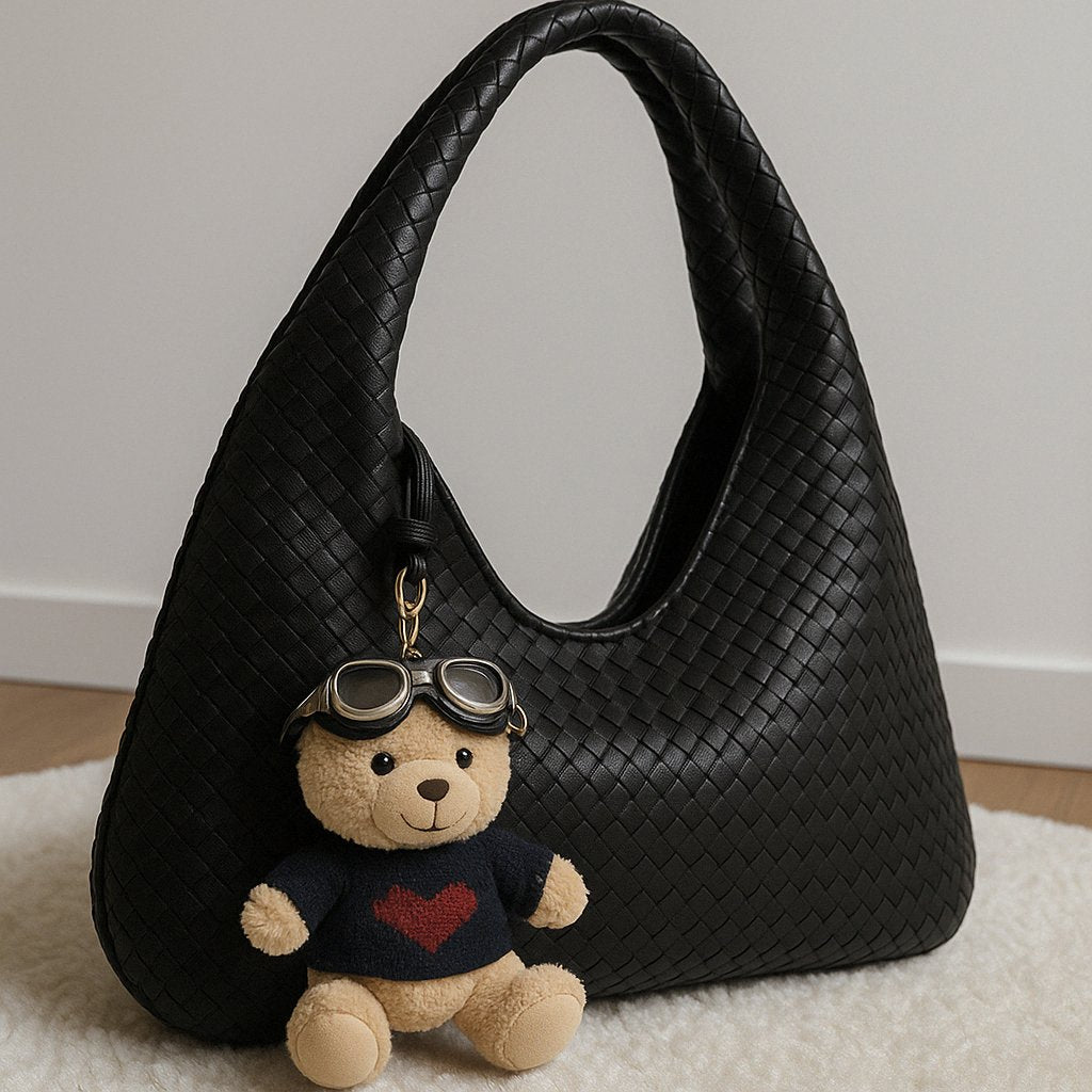 Teddy Bear Bag Charm