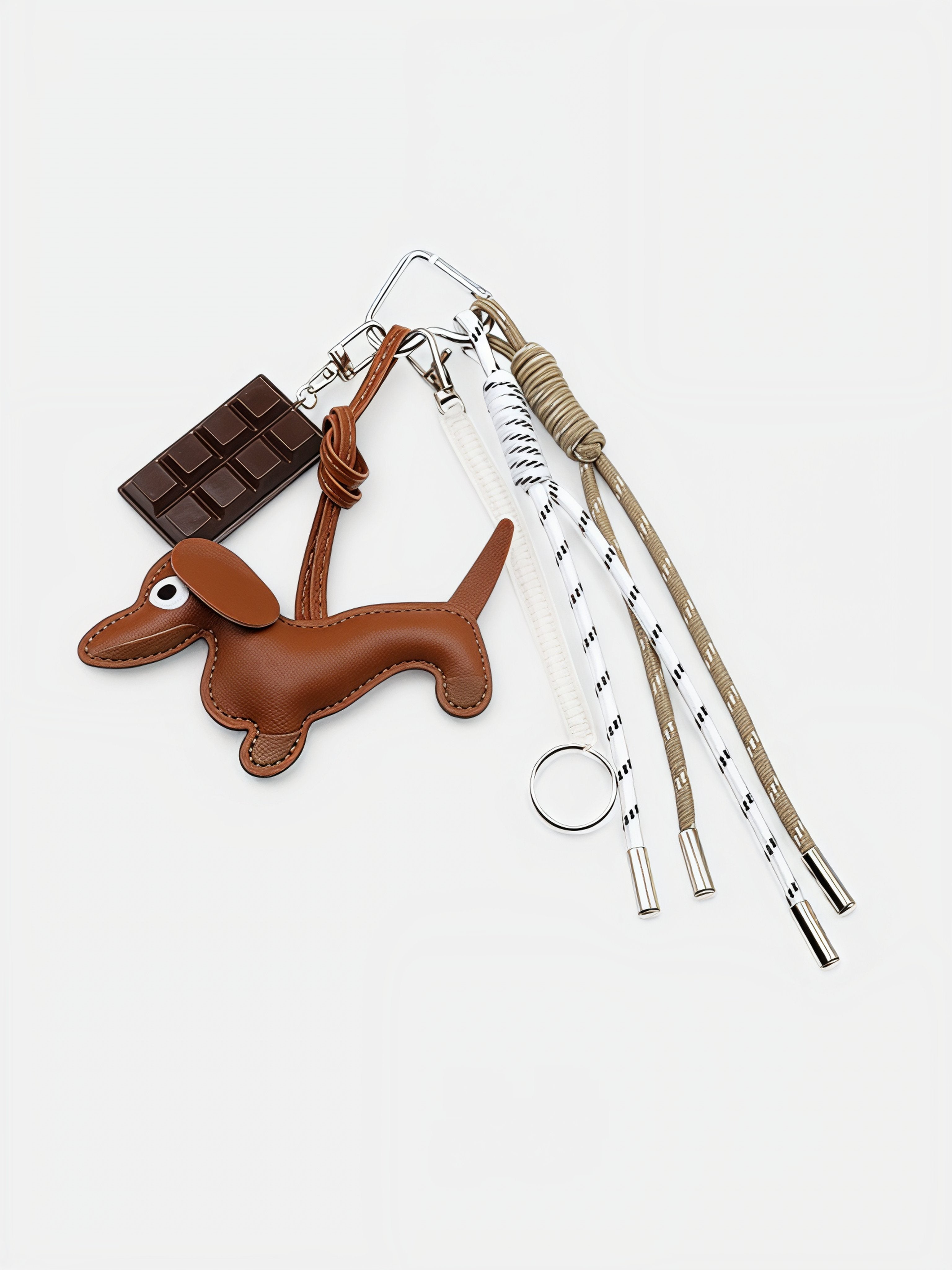 Chocolate & Puppy Bag Charm