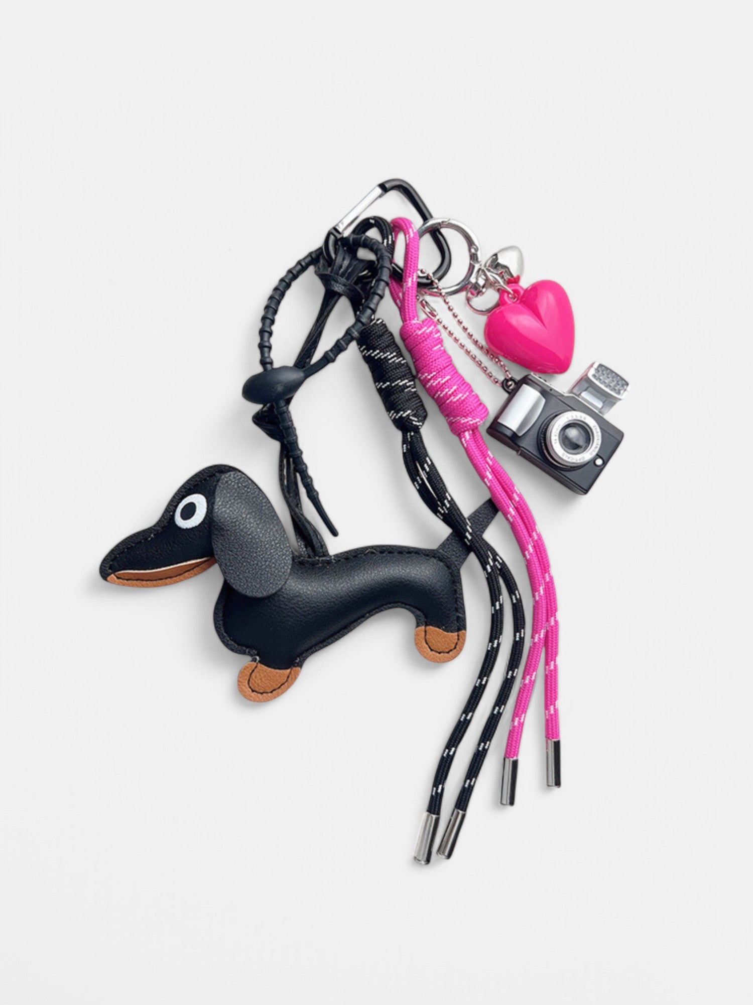 Camera & Puppy Bag Charm