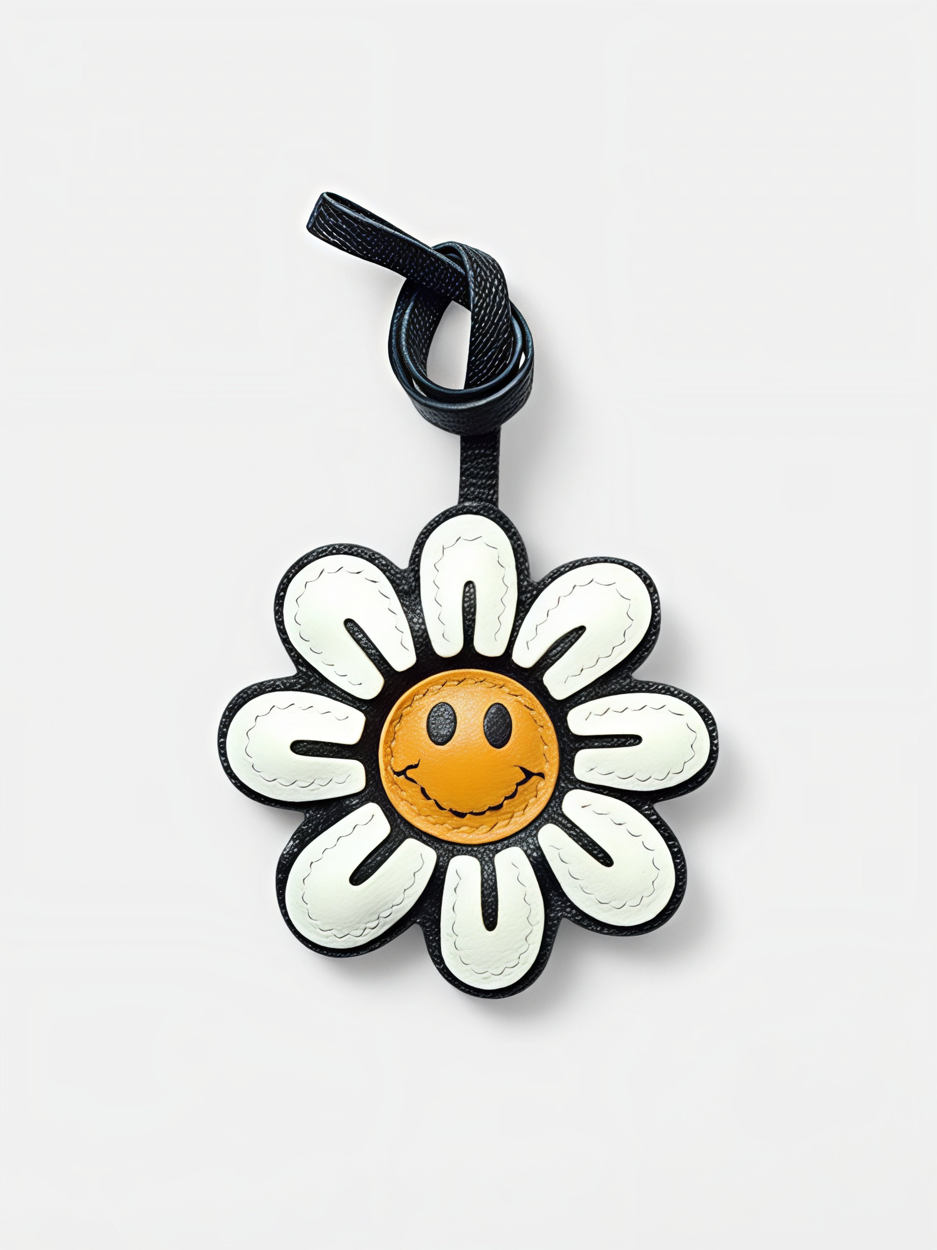 Happy Flower Bag Charm