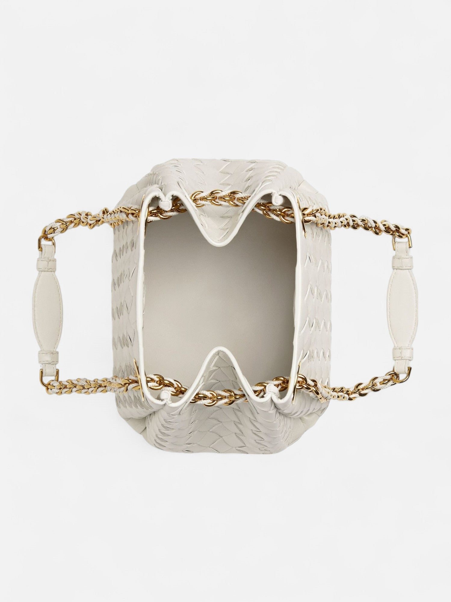 Small Chained Parachute Bag - Chalk