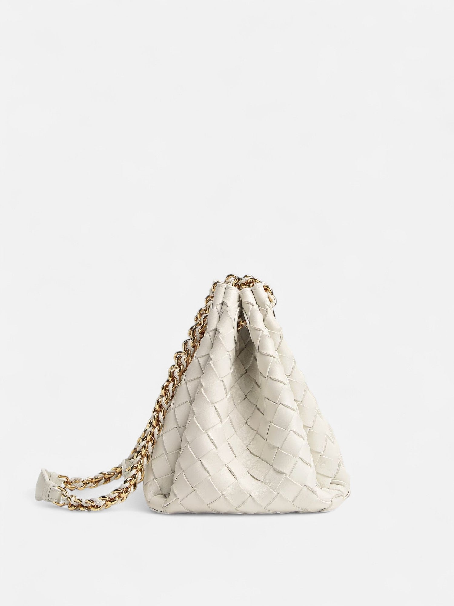 Small Chained Parachute Bag - Chalk
