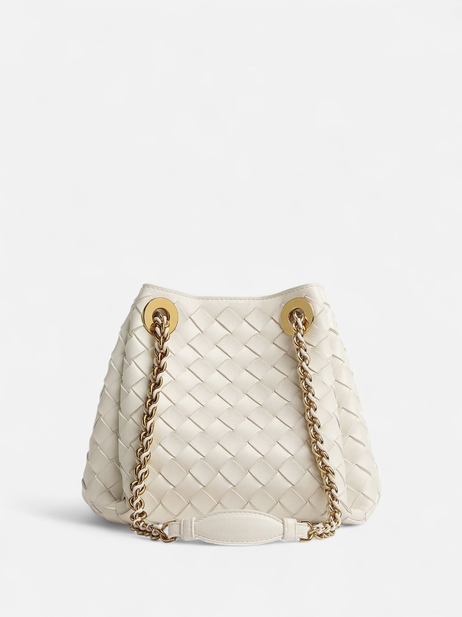 Small Chained Parachute Bag - Chalk