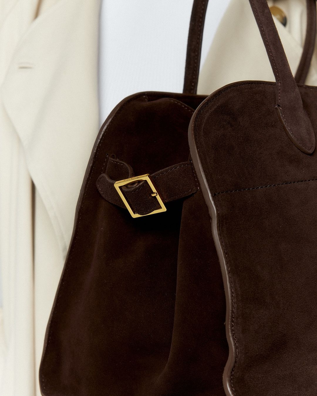 Musthave Suede Bag - Dark Coffee