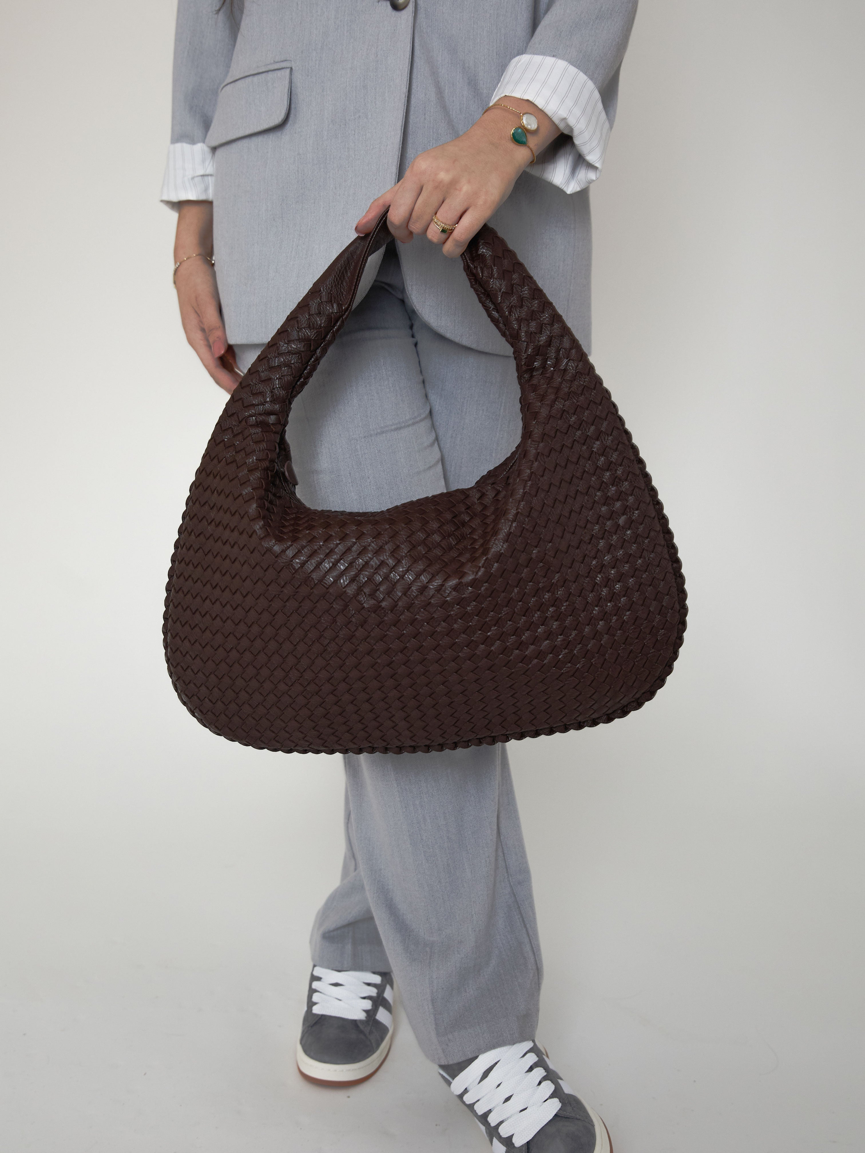 Everyday Leather Bag - Coffee - AmatoLeather 