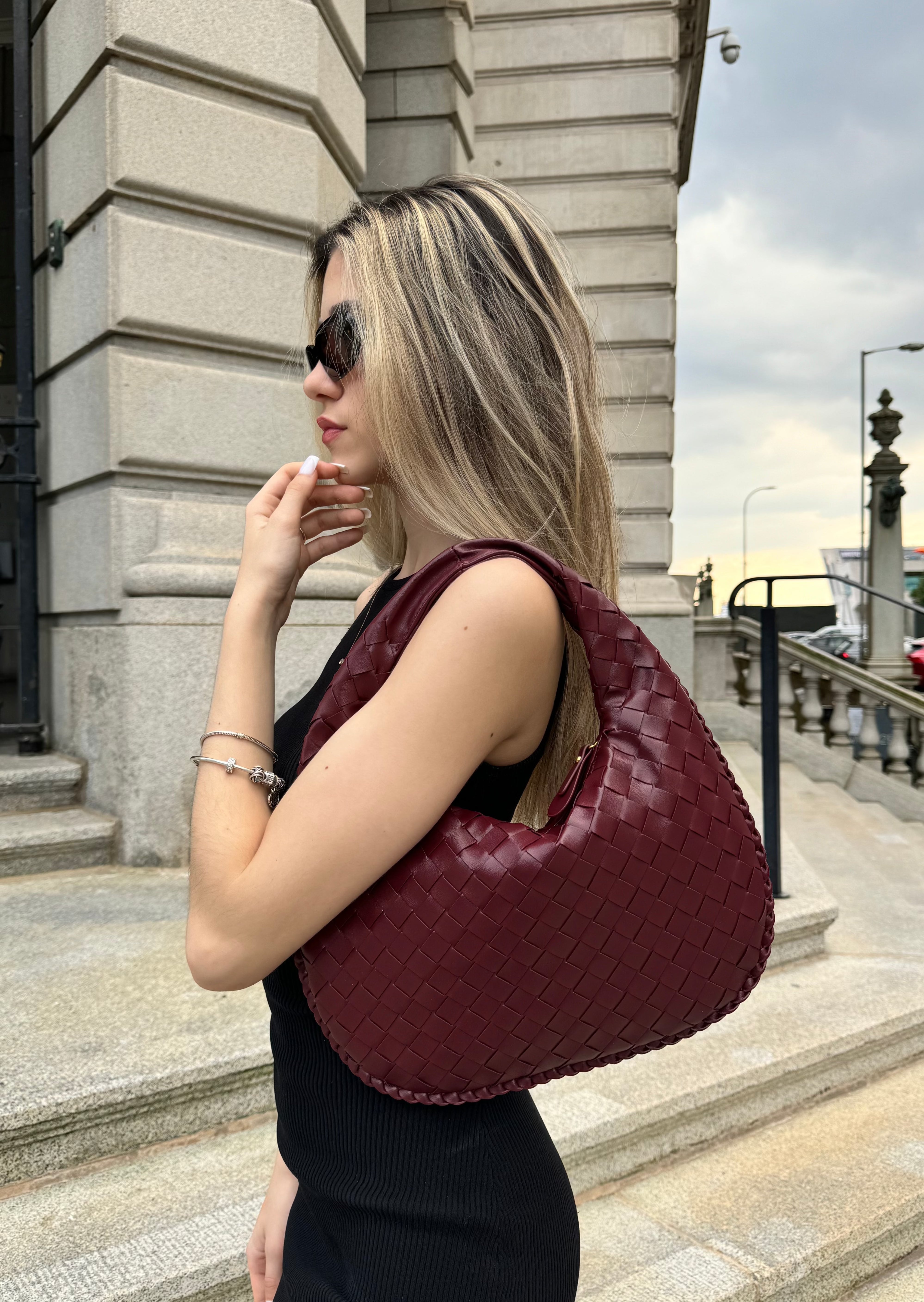 Serena Everyday Bag - Wine Red