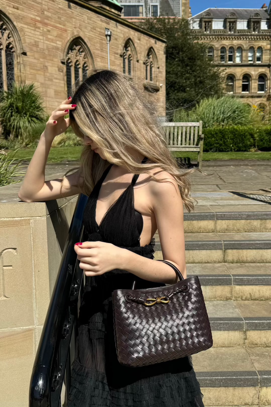 Diana Bag Mini - Dark Brown - AmatoLeather 