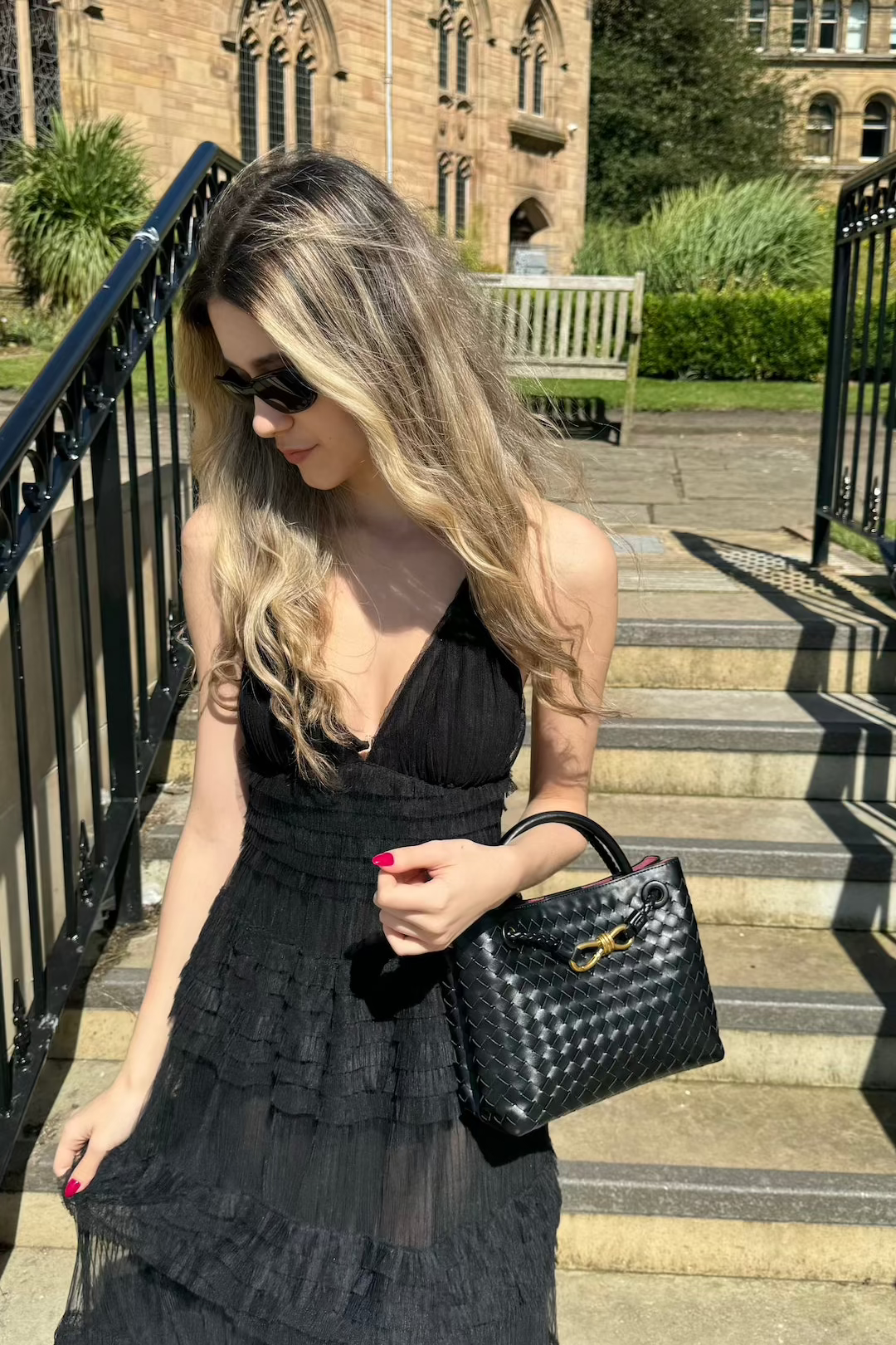 Diana Bag Mini - Black - AmatoLeather 